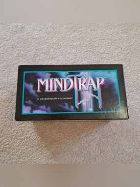 MindTrap Board Game 1991 Complete